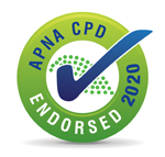 APNA CPD Endorsed 2020 logo